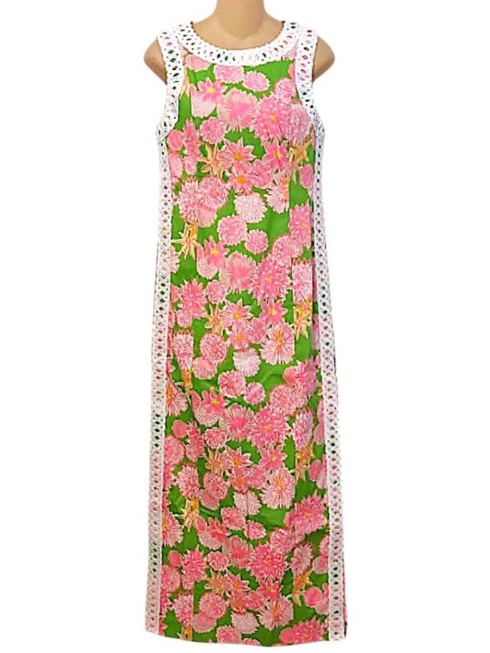 Lilly Pulitzer Sadie Maxi Romper in Multi/Seaside Garden Overprint NWT - Size 00